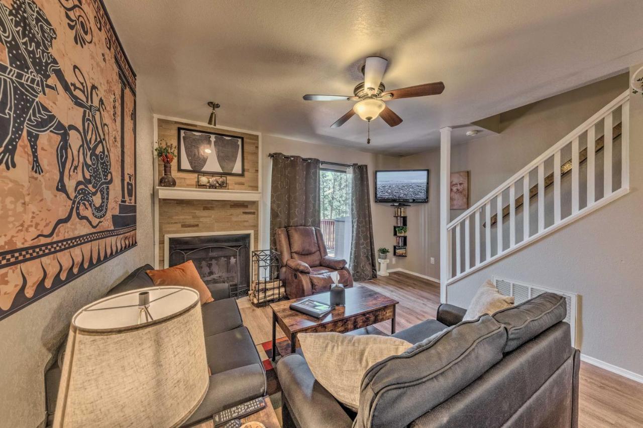 Forested Ruidoso Condo With Deck And Fireplace! Екстериор снимка
