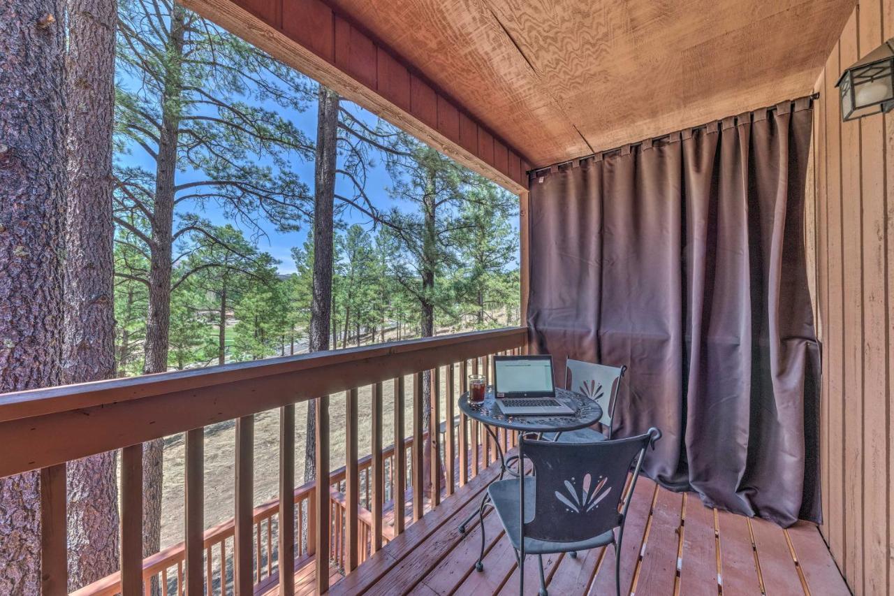 Forested Ruidoso Condo With Deck And Fireplace! Екстериор снимка